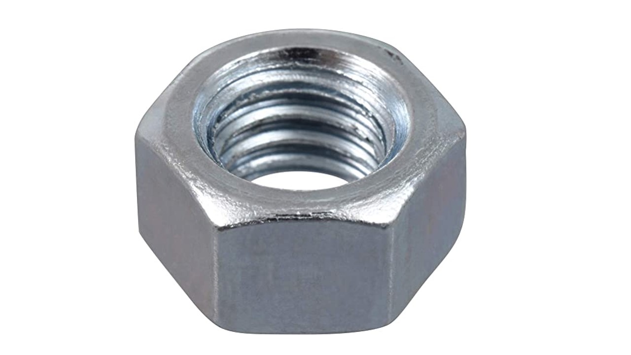 Tuerca hexagonal, diámetro 3/8'' de hierro galvanizado